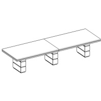 Стол переговоров Cowork 400х120 Стол переговоров Cowork 400х120