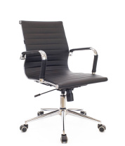 Кресло Everprof Leo T черная экокожа