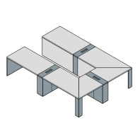 Стол для переговоров iTable 240х235