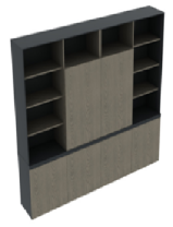 Шкаф Aero ED96-2.256042 W-32B + E-11 Шкаф Aero ED96-2.256042 W-32B + E-11