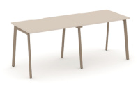 Стол письменный Бенч на 2 места Estetica ES.RS-2.1-VP Капучино/Латте Стол письменный Бенч на 2 места Estetica ES.RS-2.1-VP Капучино/Латте