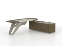 Стол письменный Kano MQR81R.24 Тис Винтаж/Серый /Пепельный Стол письменный Kano MQR81R.24 Тис Винтаж/Серый /Пепельный