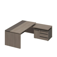 Стол руководителя с брифинг-приставкой боковой U.RUS РС 126 правый Стол руководителя с брифинг-приставкой боковой U.RUS РС 126 правый