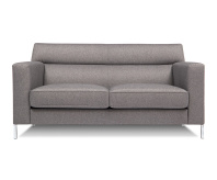 Диван двухместный Emmaus опоры черные в ткани 1 категории