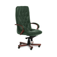 Кресло Multi Office Premier A зеленая кожа Кресло Multi Office Premier A зеленая кожа