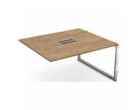 Модуль бенч-системы для переговорных столов, конечный Gloss НСПК-О.926 Металл глянец