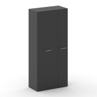 Шкаф для одежды левый Cross CRU.GB-201 (L) Черный 