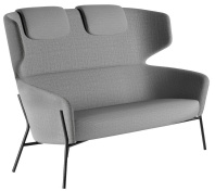 Диван 2 -х местный VENTO TWO High Серая ткань Диван 2 -х местный VENTO TWO High Серая ткань
