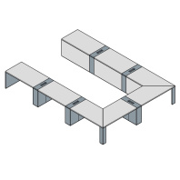 Стол для переговоров iTable 485х360