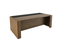 Стол руководителя Freeport F019 с передней панелью письменный шпон матовый Стол руководителя Freeport F019 с передней панелью письменный шпон матовый