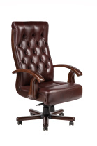 Кресло Лорд СП МБ ЭКС 1.031 кожа вишня