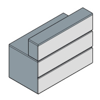 Погонный метр стойки ресепшн Cowork  Погонный метр стойки ресепшн Cowork