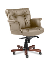 Кресло Paris Luxe B кожа бежевая