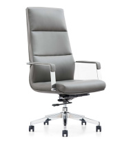 Кресло Sunon Slim SL900 серая экокожа