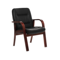 Стул Multi Office Senator D черная кожа