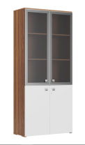 Шкаф для документов со стеклом Zion ZIO28550313