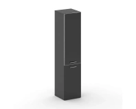 Шкаф пенал высокий для документов Cross правый CRF.SU-101 (R) black 