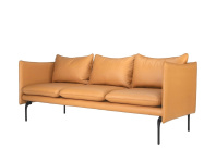 Диван Сальвадор-3 кожа (Madras кат.6А)