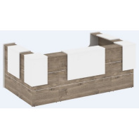 Стойка ресепшен Onix, комплект №36 O.R-K-36