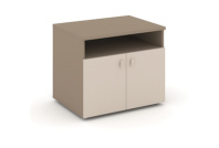 Тумба под оргтехнику Estetica ES.ТМ-1 Капучино/Латте Тумба под оргтехнику Estetica ES.ТМ-1 Капучино/Латте
