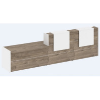 Стойка ресепшен Onix, комплект №21 O.R-K-21