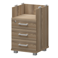 Каркас тумбы приставной Аргентум НТ-320 Каркас тумбы приставной Аргентум НТ-320