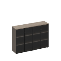 Шкаф со стеклянными дверями U.RUS РС 307 Шкаф со стеклянными дверями U.RUS РС 307