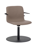 Кресло Grace с низкой спинкой на круглой опоре в ткани 1 категории Кресло Grace с низкой спинкой на круглой опоре в ткани 1 категории