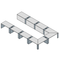 Стол для переговоров iTable 645х360