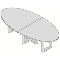 Стол переговоров овальный Framework 400х140 Стол переговоров овальный Framework 400х140