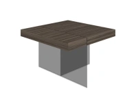 Модуль стола для переговоров Glass.Go GS-2 лимба темная/стекло тонированное Модуль стола для переговоров Glass.Go GS-2 лимба темная/стекло тонированное