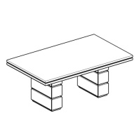 Стол переговоров Cowork 200х120 Стол переговоров Cowork 200х120