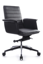 Кресло RV Design Rubens-M B1819-2 черная кожа Кресло RV Design Rubens-M B1819-2 черная кожа