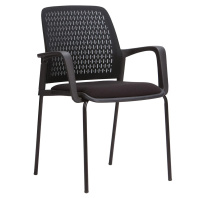 Стул Паскаль W-161 черный пластик