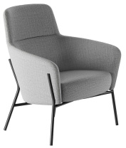 Кресло VENTO Low Серая ткань Кресло VENTO Low Серая ткань