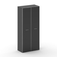 Шкаф широкий высокий Fresco FR.ST-103 black