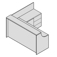 Стойка ресепшн 220 см Стойка ресепшн 220 см