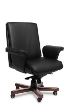 Кресло  Multi-Office Split B кожа черная Кресло  Multi-Office Split B кожа черная