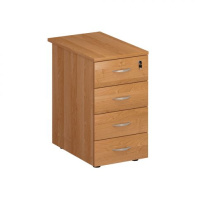 Тумба приставная для компактных столов 4-ящичная с замком Формула ФР 207