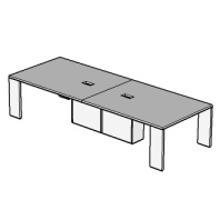 Стол для переговоров Racio 350х130