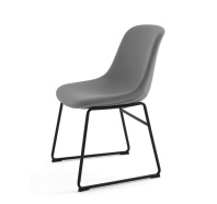 Кресло Capri салазки ткань серый