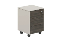 Тумба мобильная Атлас NZ-0224.GS.BT Бренсон трюфель Тумба мобильная Атлас NZ-0224.GS.BT Бренсон трюфель