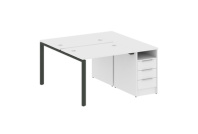 Рабочая станция с опорной тумбой Metal system style БП.РС-СТП-2.1 Рабочая станция с опорной тумбой Metal system style БП.РС-СТП-2.1