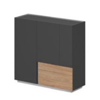 Шкаф комбинированный с 3 ящиками и 2 распашными фасадами правый Oliver OL-20-17.OS.OS.GN.R Шкаф комбинированный с 3 ящиками и 2 распашными фасадами правый Oliver OL-20-17.OS.OS.GN.R