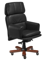 Кресло Multi-office Faust A черная кожа Кресло Multi-office Faust A черная кожа