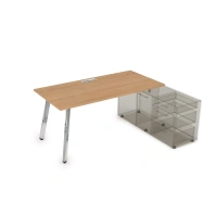 Стол письменный c опорной тумбой Arredo 10СТО.074 Стол письменный c опорной тумбой Arredo 10СТО.074