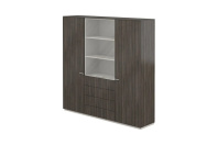 Шкаф для одежды высокий Атлас NZ-0303+NZ-0312+NZ-0303.BT.BT Шкаф для одежды высокий Атлас NZ-0303+NZ-0312+NZ-0303.BT.BT