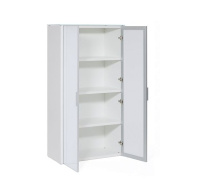 Шкаф для документов Gala LIB2/980 + LIBW/980 WHITE crvGLASS Белый/Стекло светлое Шкаф для документов Gala LIB2/980 + LIBW/980 WHITE crvGLASS Белый/Стекло светлое