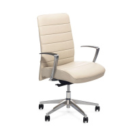 Кресло Stripe B MB-324Mid бежевая кожа