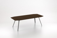 Стол переговорный Kano MGD70.24 Тис Темный/Серая Дымка Стол переговорный Kano MGD70.24 Тис Темный/Серая Дымка